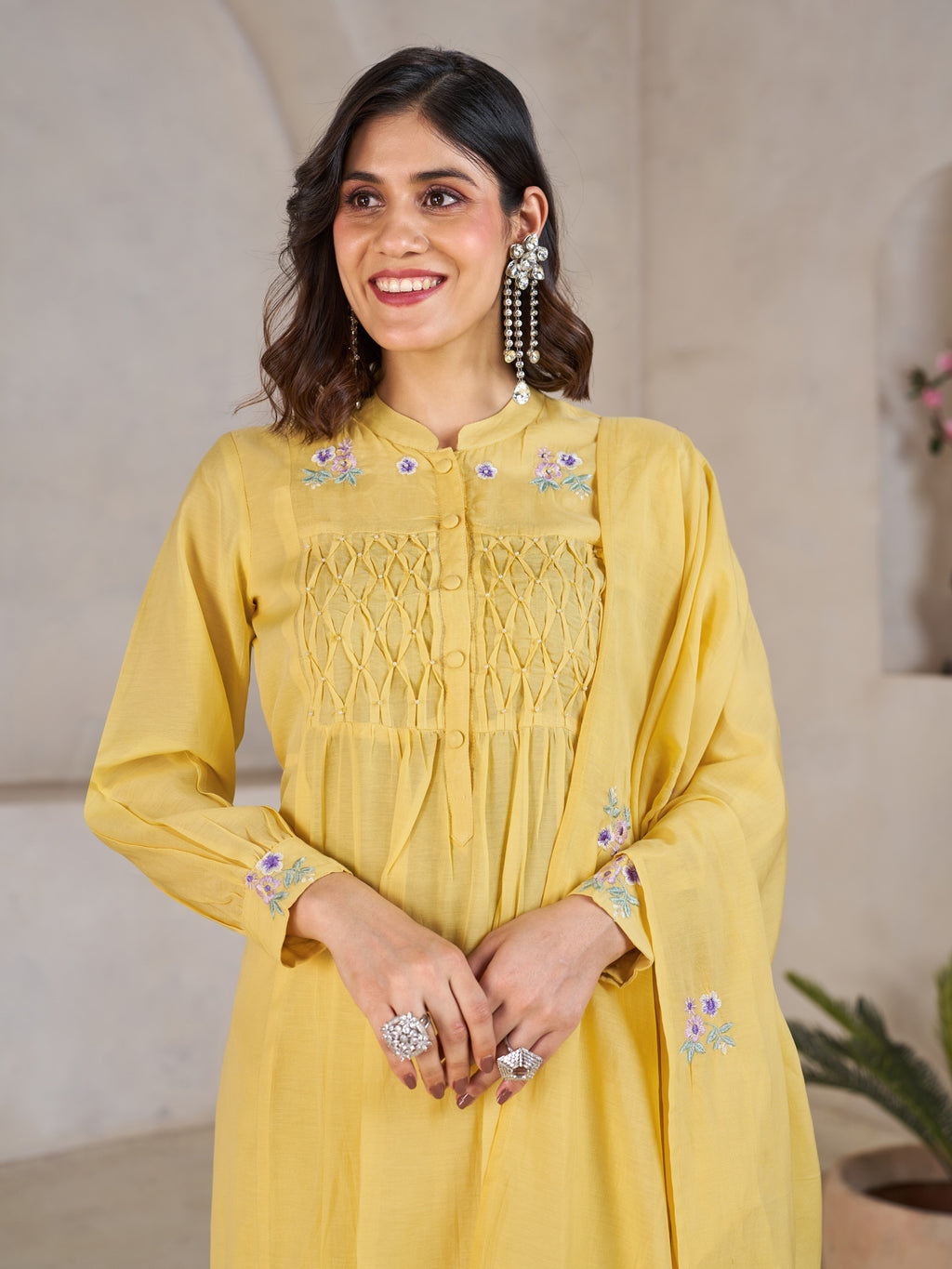 Premium Mal Chanderi collection Beautiful colors elegant look and premium finishing