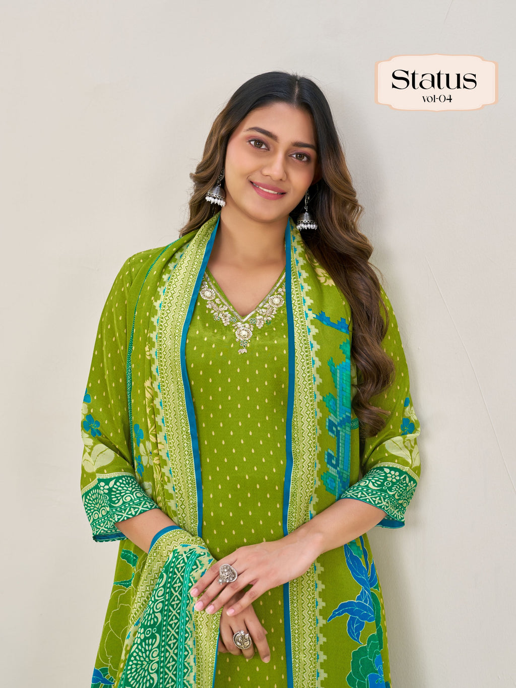 Premium Viscose Silk Kurti Pant Dupatta collection By Texofab